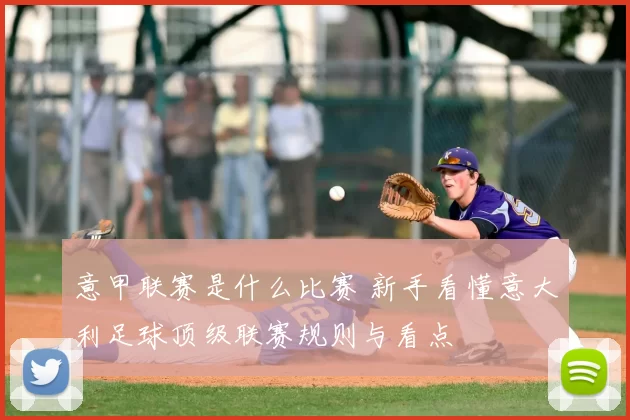 意甲联赛是什么比赛 新手看懂意大利足球顶级联赛规则与看点